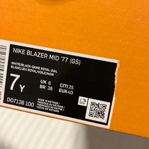 Nike blazers sneakers